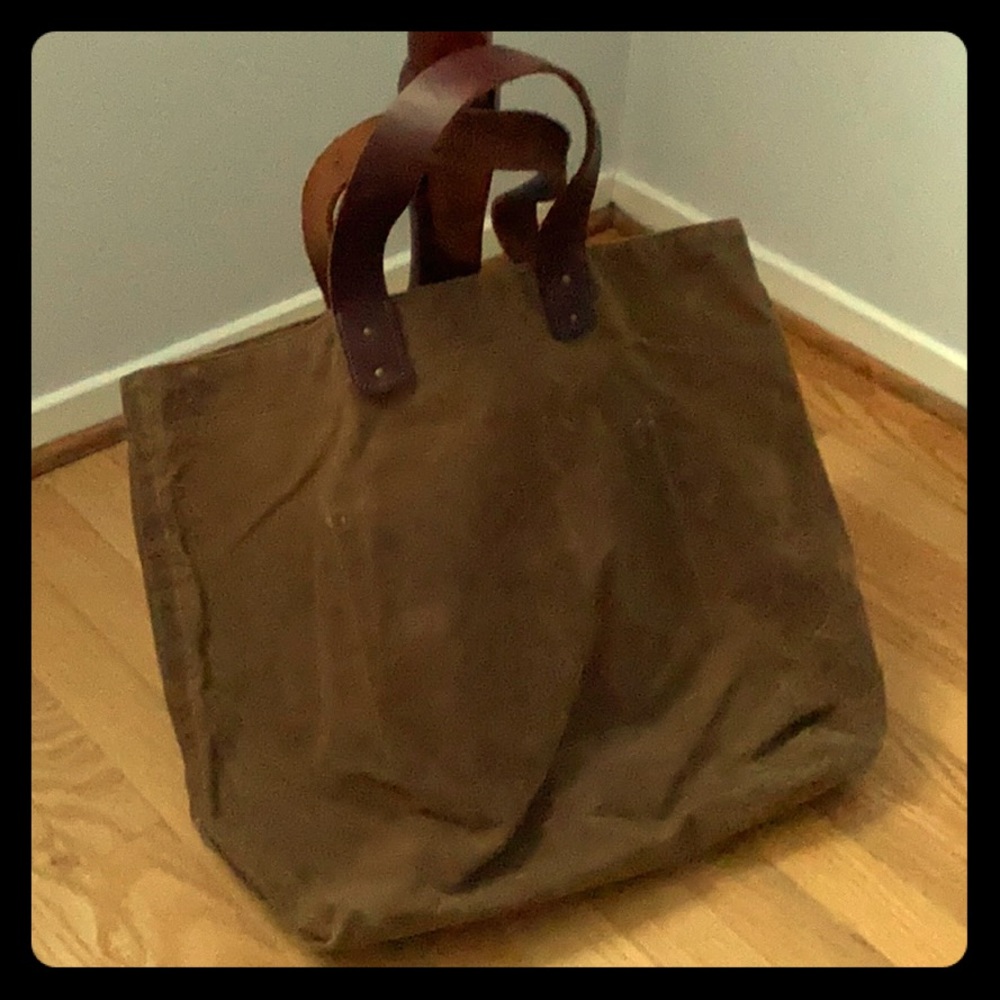 LLBean Signature Waxed Canvas Tote